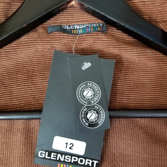 Glensport New Corduroy Vest and pant polyester/nylon set Size 12 - Picture 5 of 16